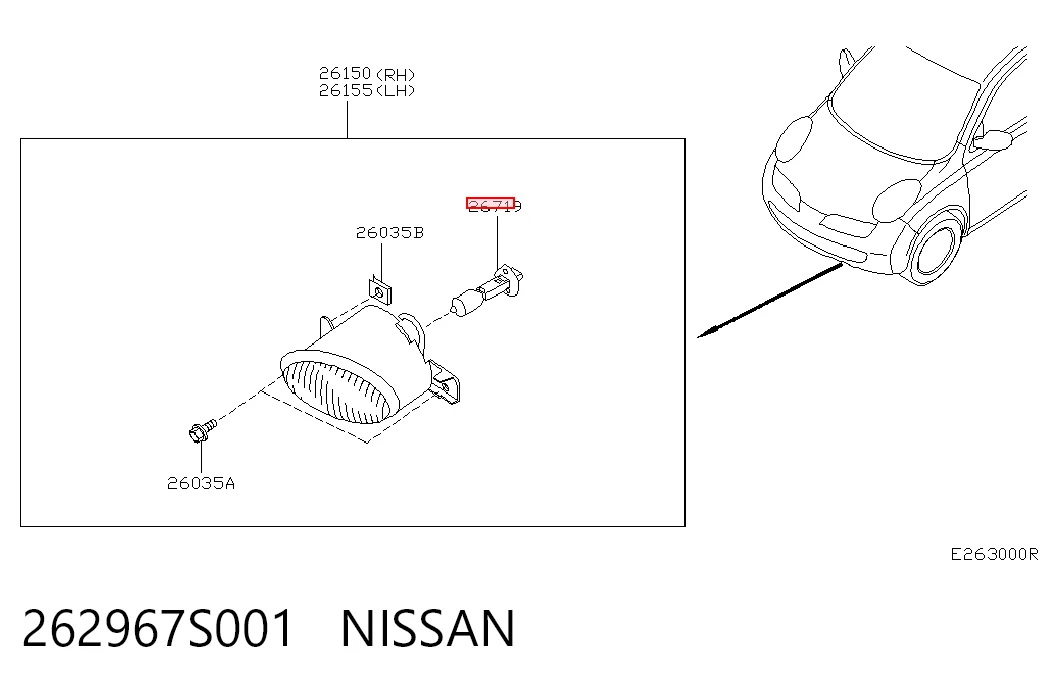 262967S001 Nissan/Infiniti