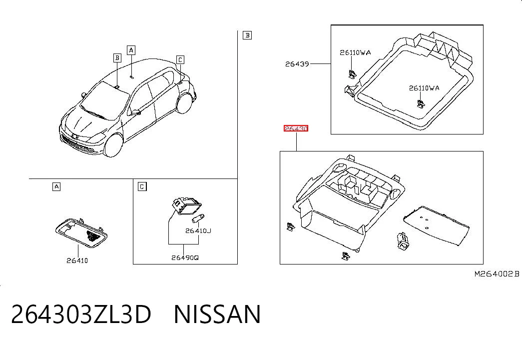 264303ZL3D Nissan/Infiniti