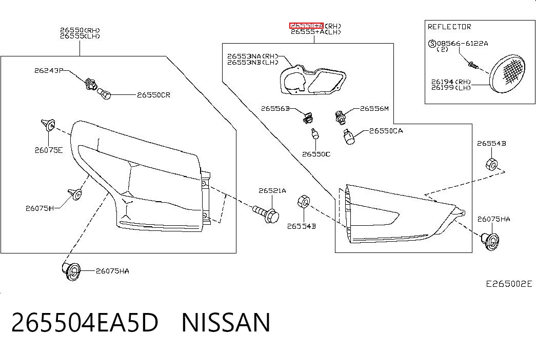 265504EA5D Nissan/Infiniti
