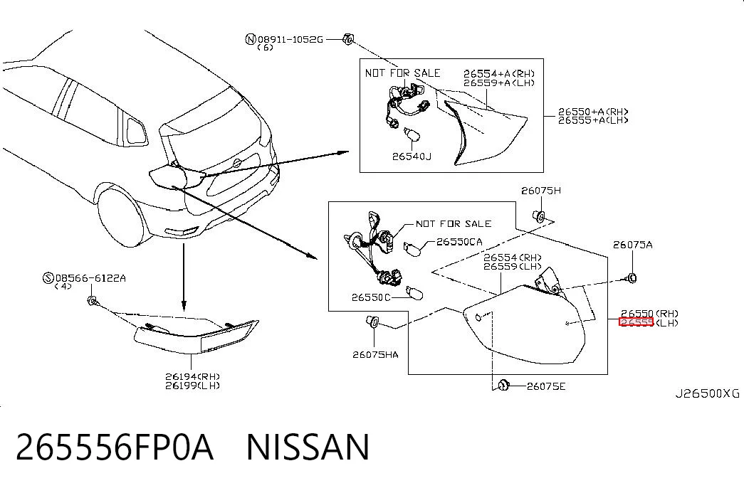 265556FP0A Nissan/Infiniti