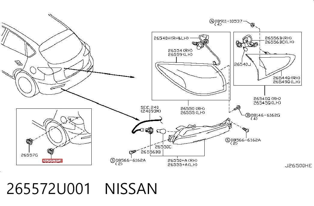 265572U001 Nissan/Infiniti 