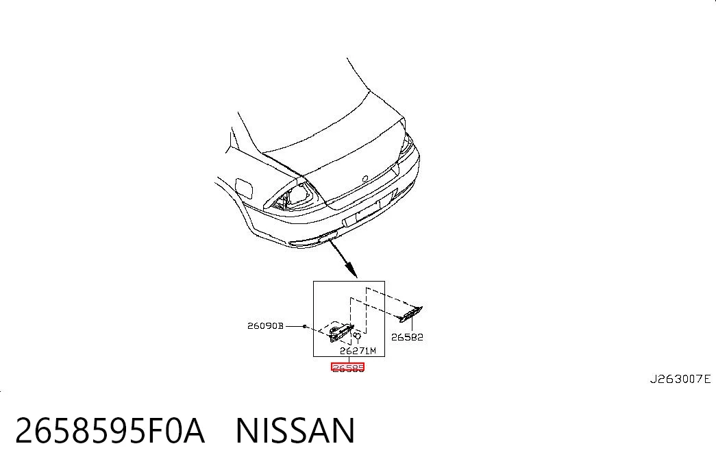 2658595F0A Nissan/Infiniti