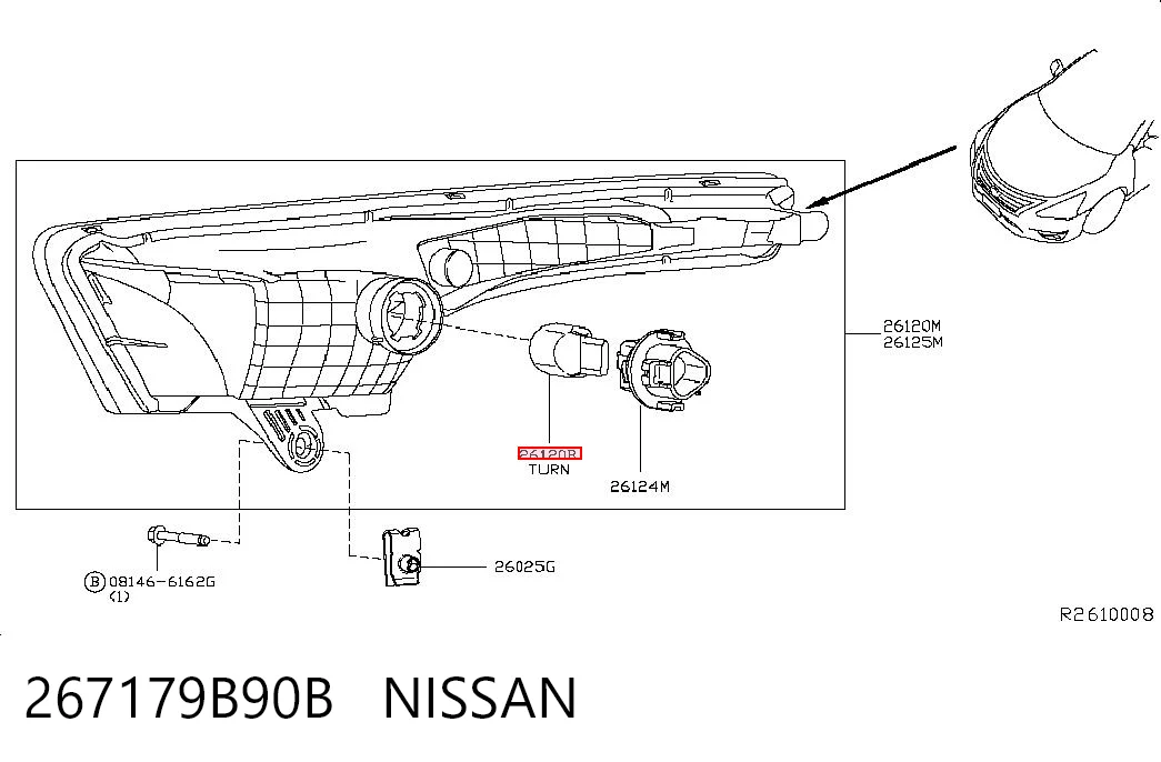 267179B90B Nissan/Infiniti