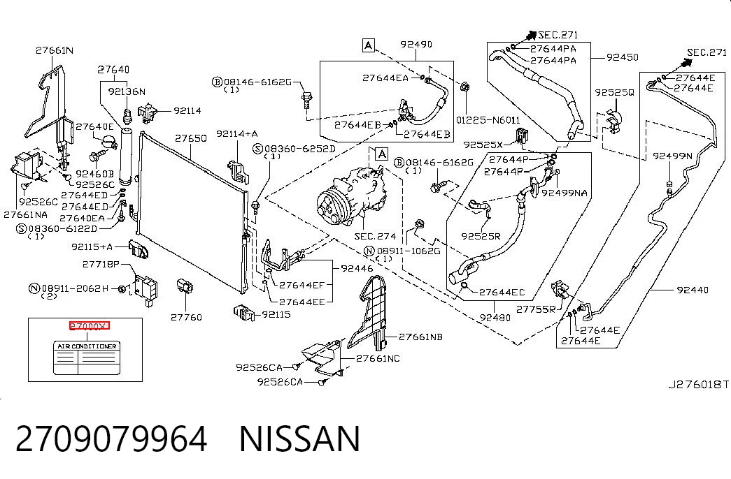 2709079964 Nissan/Infiniti