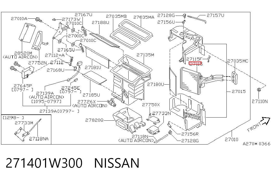271401W300 Nissan/Infiniti