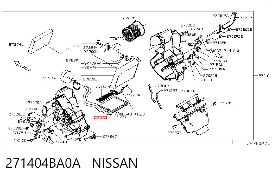 271404BA0A Nissan/Infiniti