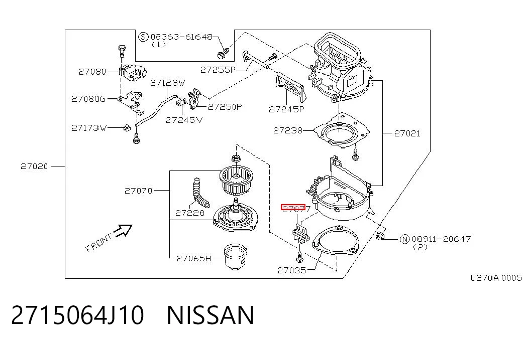 2715064J10 Nissan/Infiniti