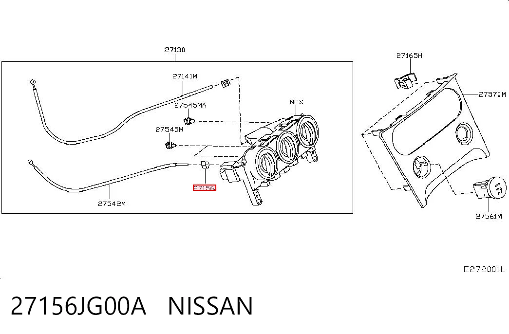 27156JG00A Nissan/Infiniti