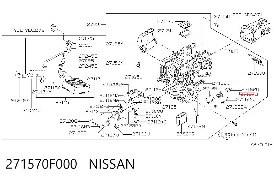 271570F000 Nissan/Infiniti