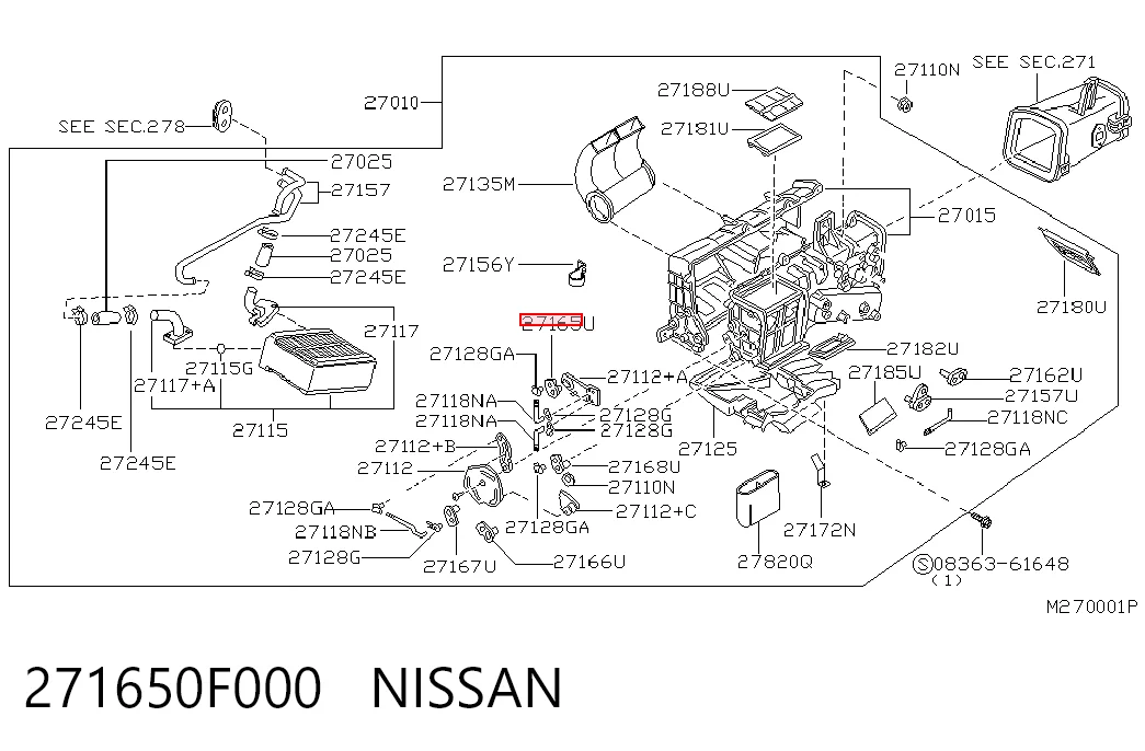 271650F000 Nissan/Infiniti