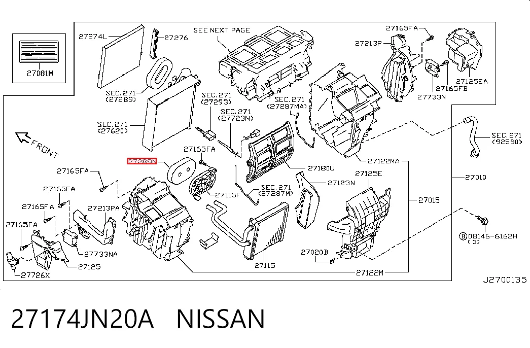 27174JN20A Nissan/Infiniti