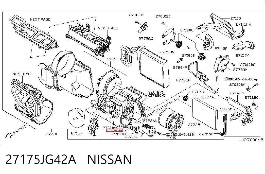 27175JG42A Nissan/Infiniti