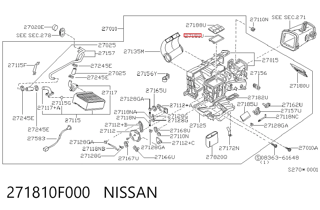 271810F000 Nissan/Infiniti