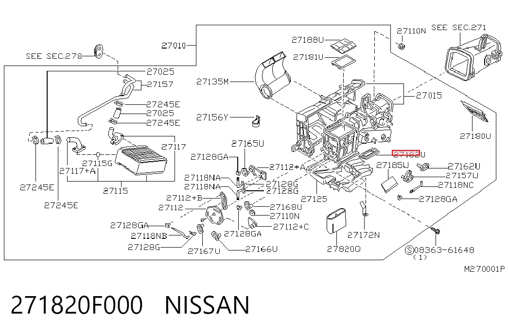271820F000 Nissan/Infiniti