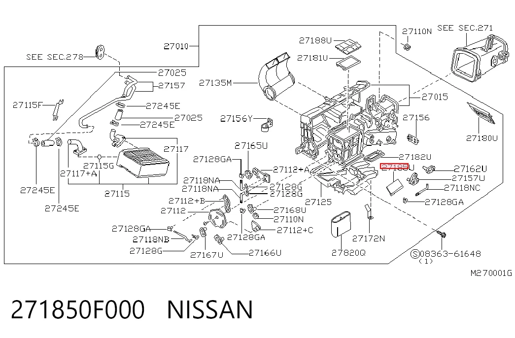271850F000 Nissan/Infiniti