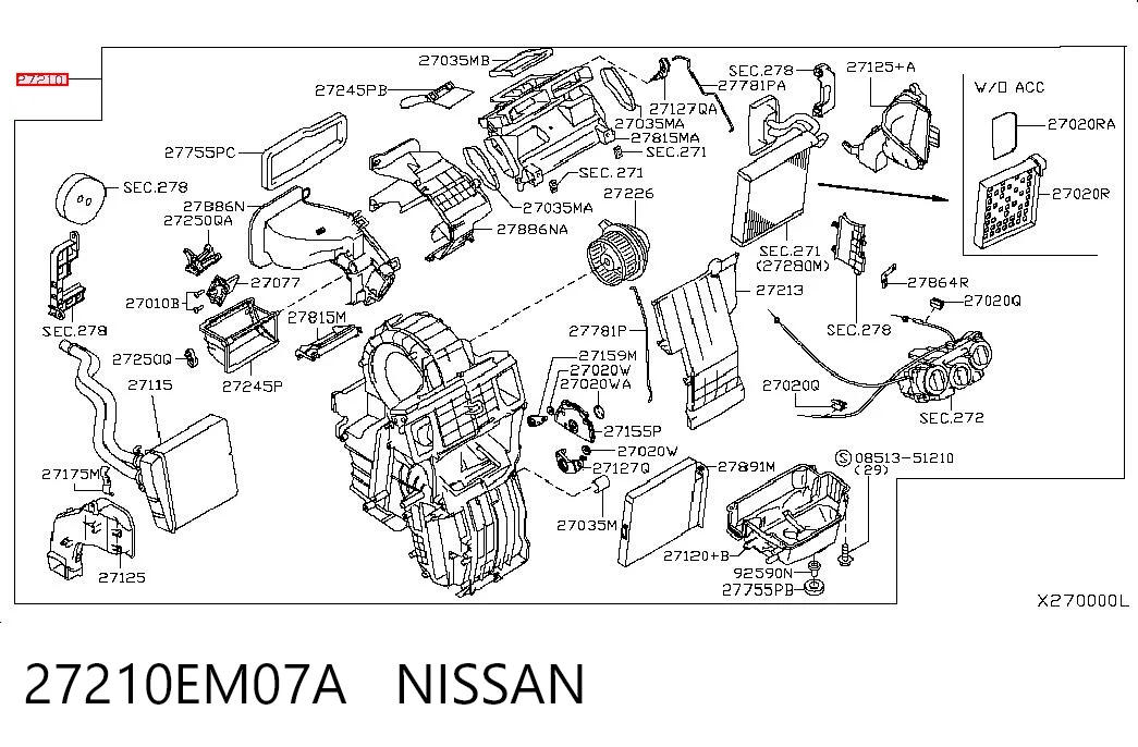 27210EM07A Nissan/Infiniti