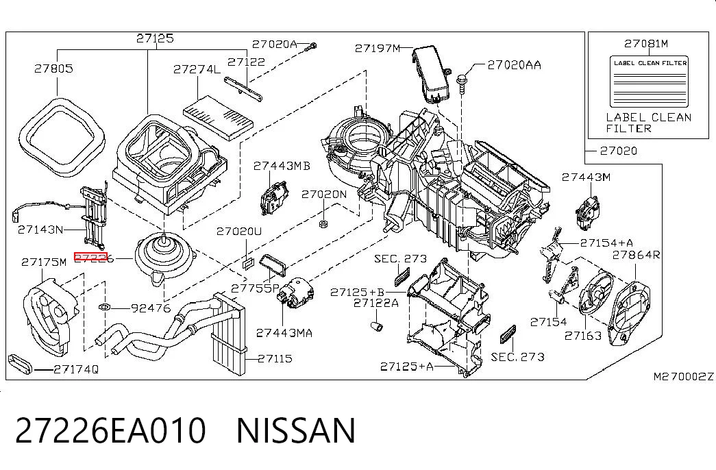 Ventilador interior AND 35820040