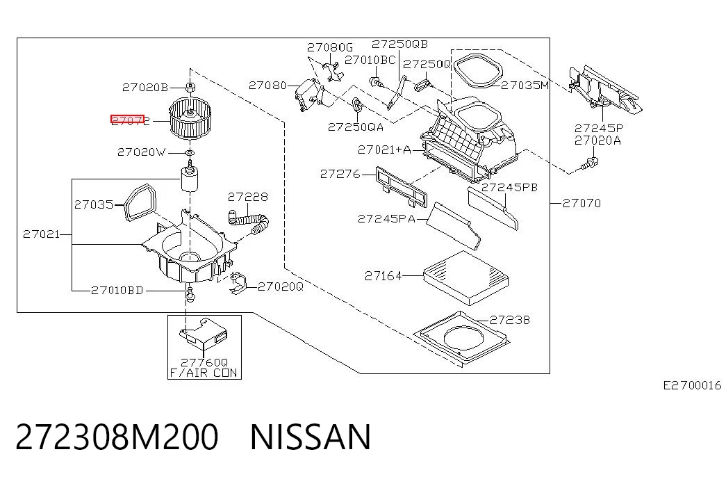 272308M200 Nissan/Infiniti
