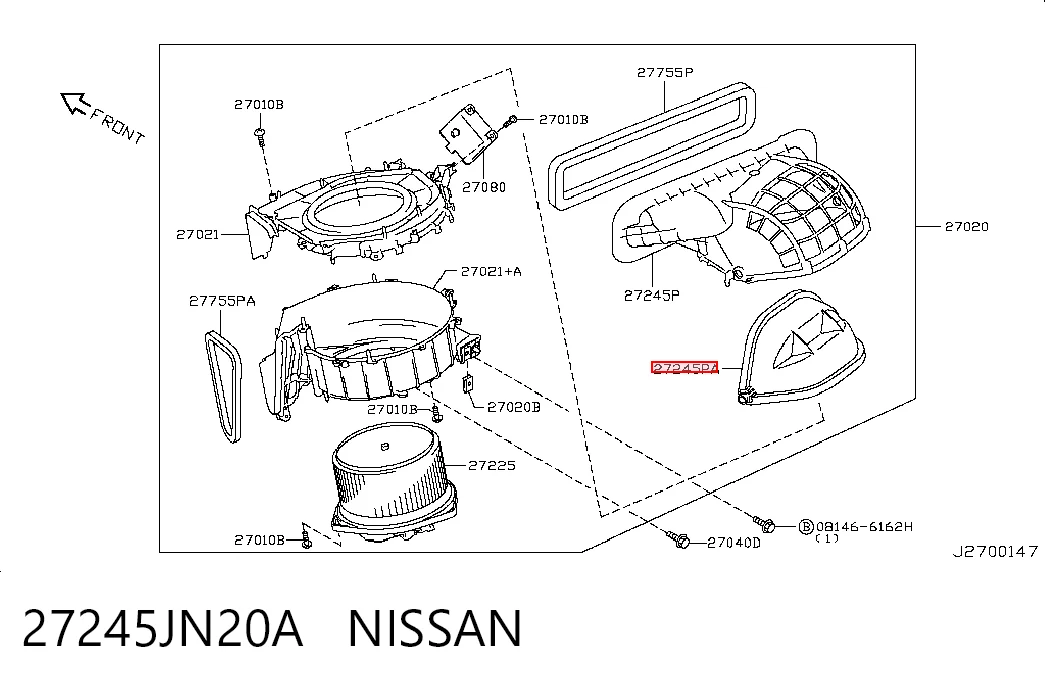 27245JN20A Nissan/Infiniti