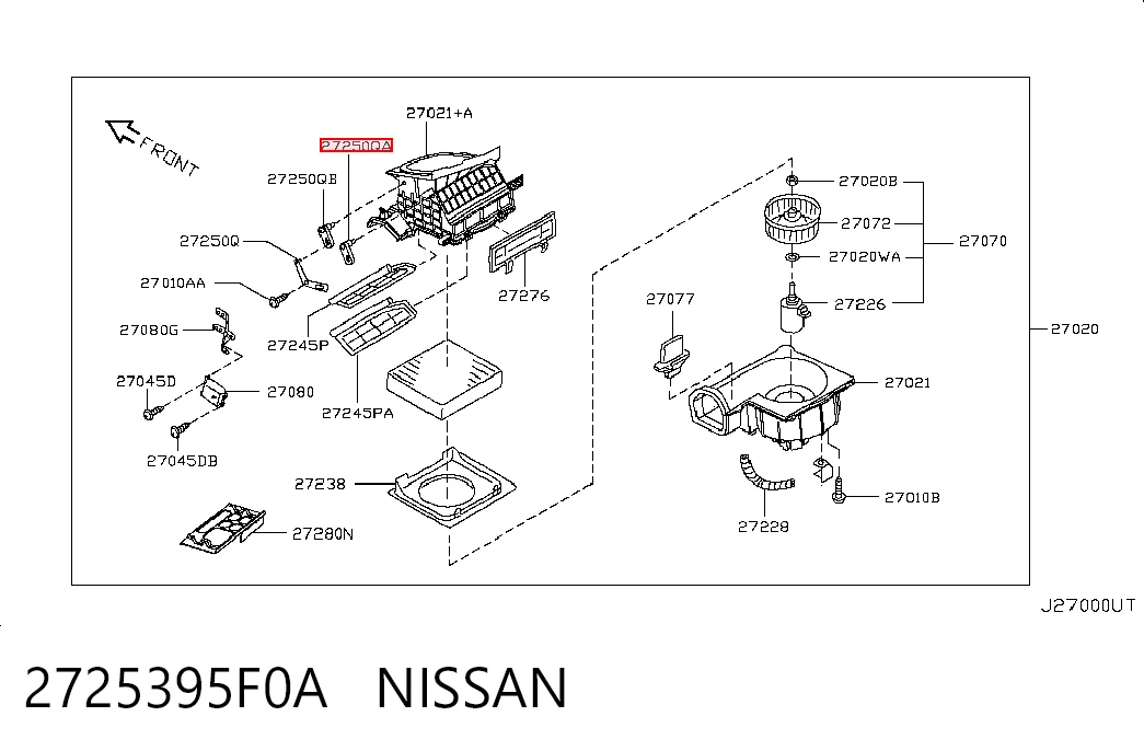 2725395F0A Nissan/Infiniti