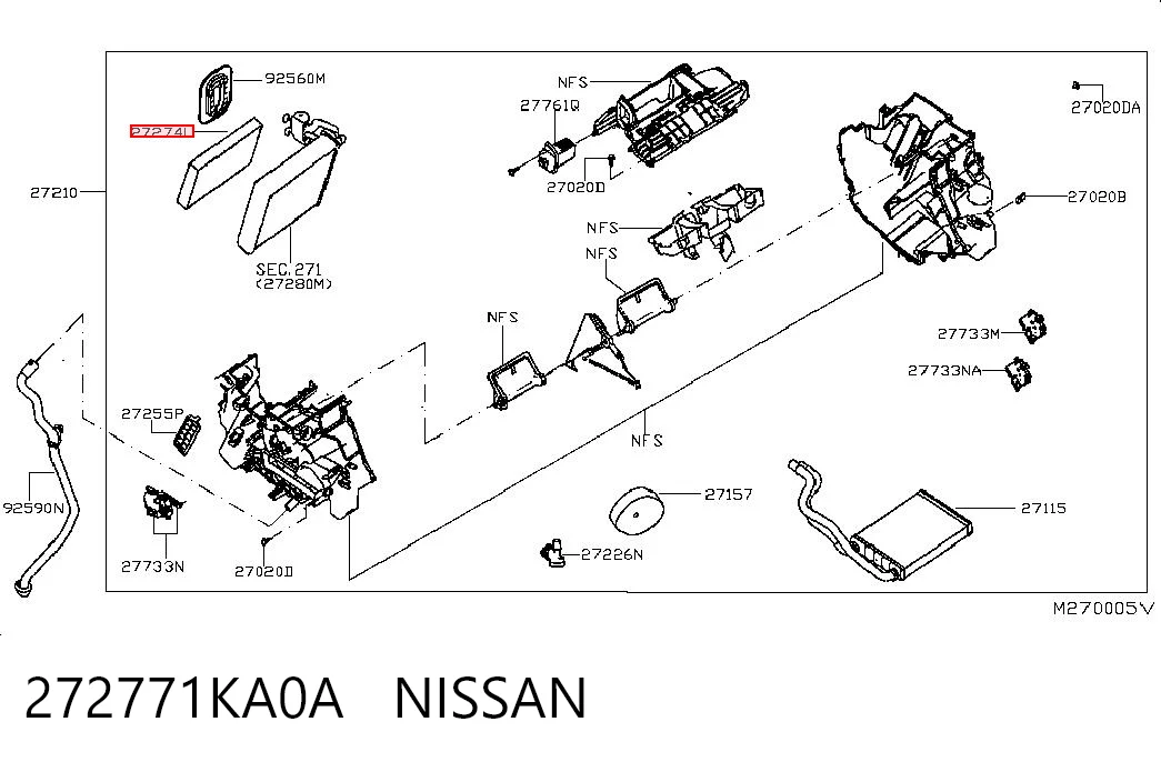 272771KA0A Nissan/Infiniti