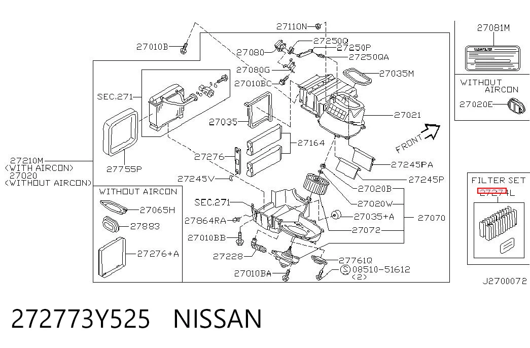 272773Y525 Nissan/Infiniti