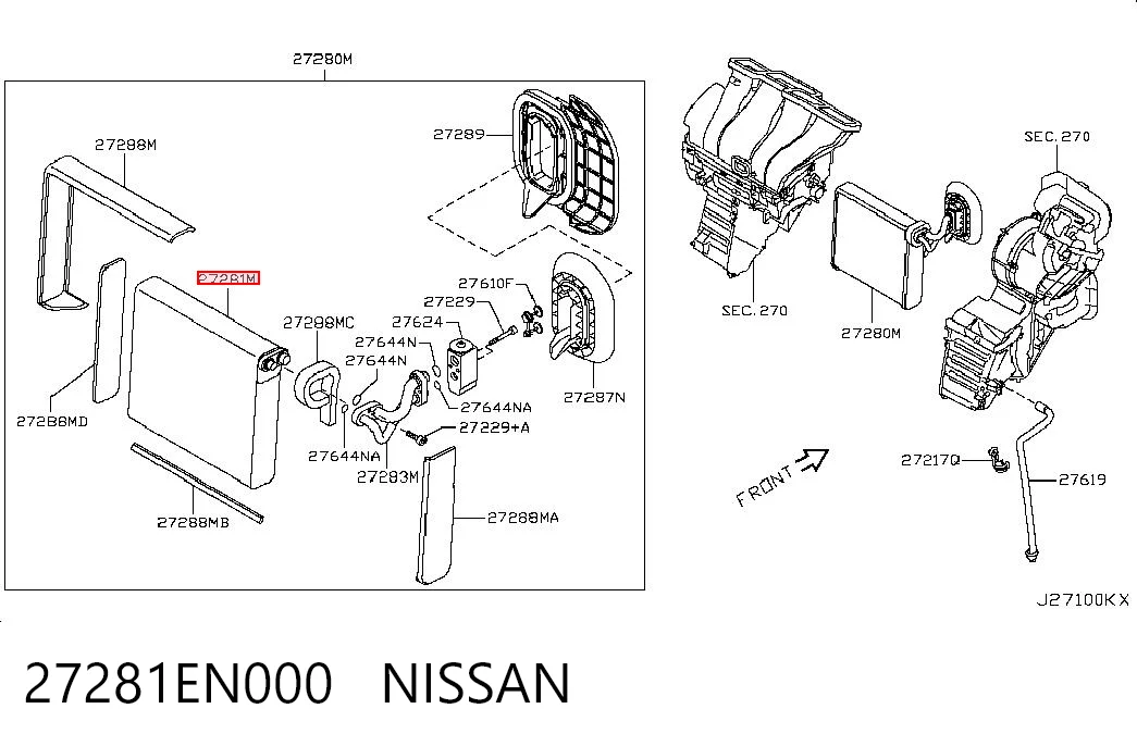 27281EN000 Nissan/Infiniti