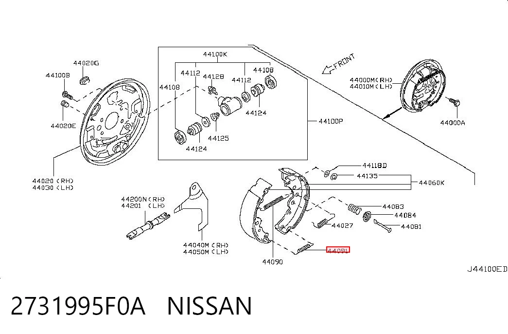 2731995F0A Nissan/Infiniti