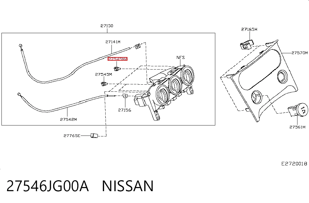 27546JG00A Nissan/Infiniti