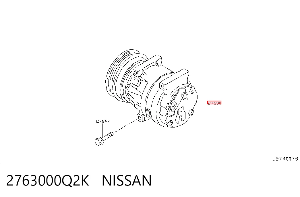 Comprar Compresor de aire acondicionado Renault Kangoo II FW0