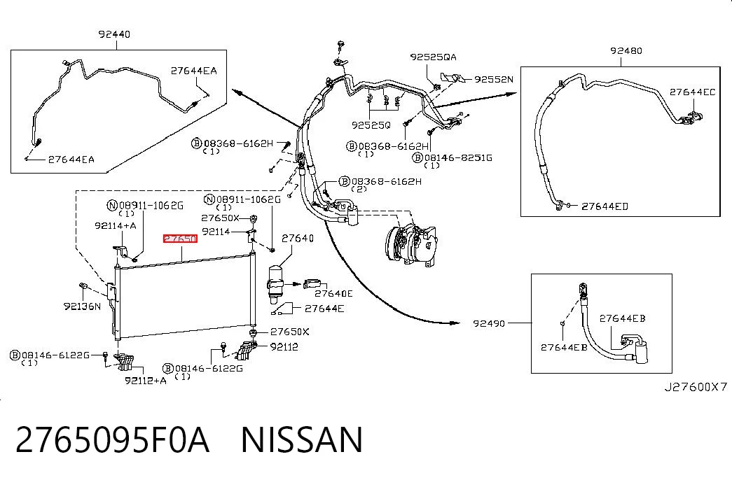 2765095F0A Nissan/Infiniti