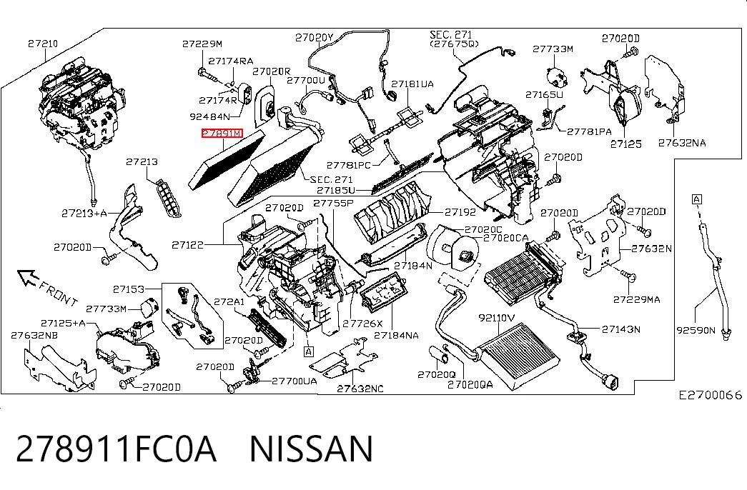 278911FC0A Nissan/Infiniti