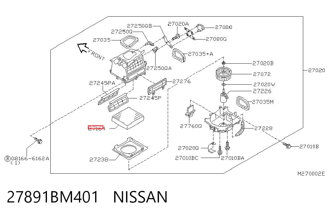 27891BM401 Nissan/Infiniti