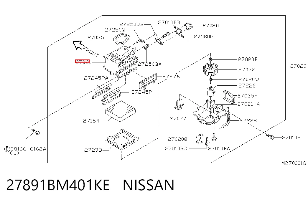 27891BM401KE Nissan/Infiniti