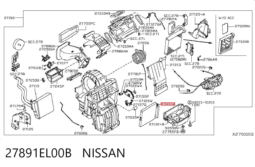 27891EL00B Nissan/Infiniti