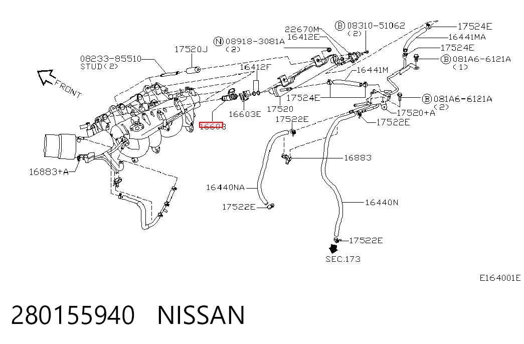 Inyectores Nissan Primera sedán (P11) (1996 - 2002) precio, desde 68,24 EUR