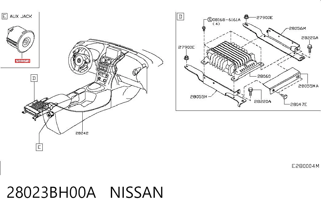 28023BH00A Nissan/Infiniti