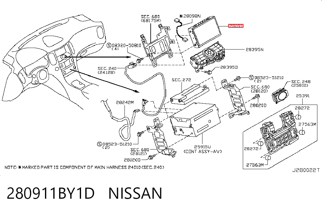 Pantalla multifunción Nissan X-Trail SUV (T31) (2007 - 2014) precio, desde 205,19 EUR