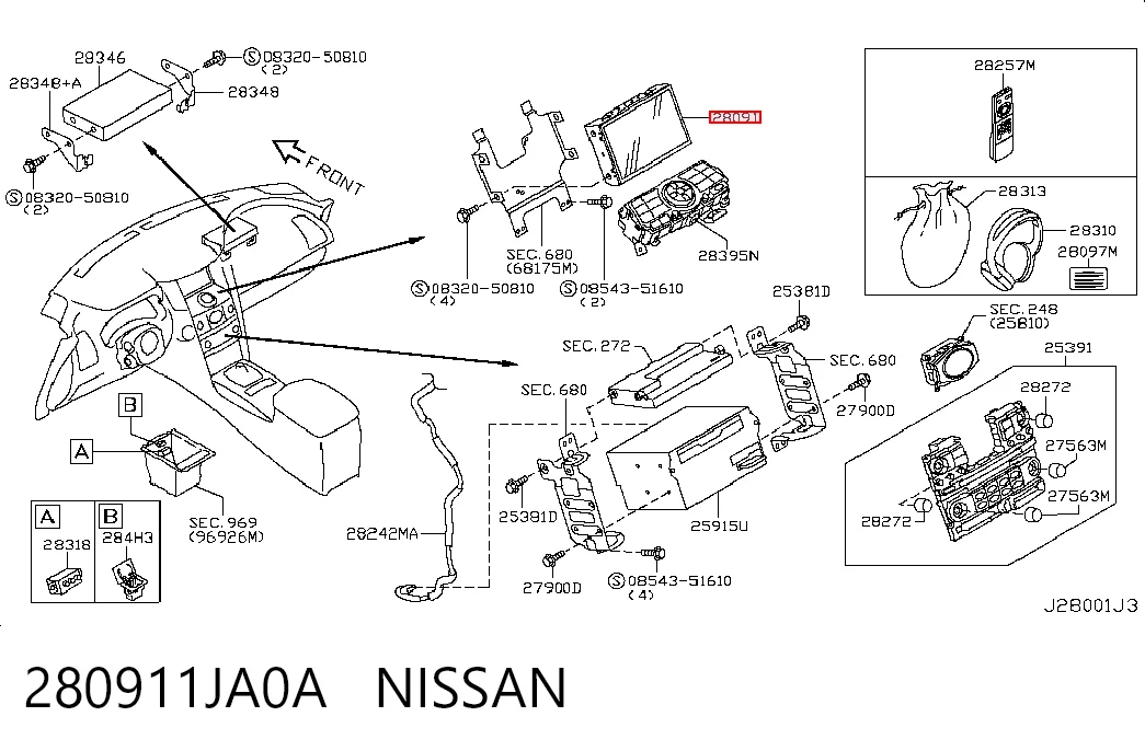 Pantalla multifuncion para Nissan Patrol  Y62