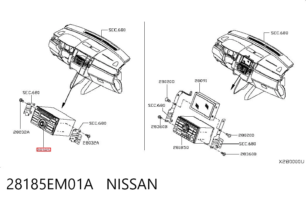 Comprar Radio AM/FM Nissan Tiida C11X a bajo precio
