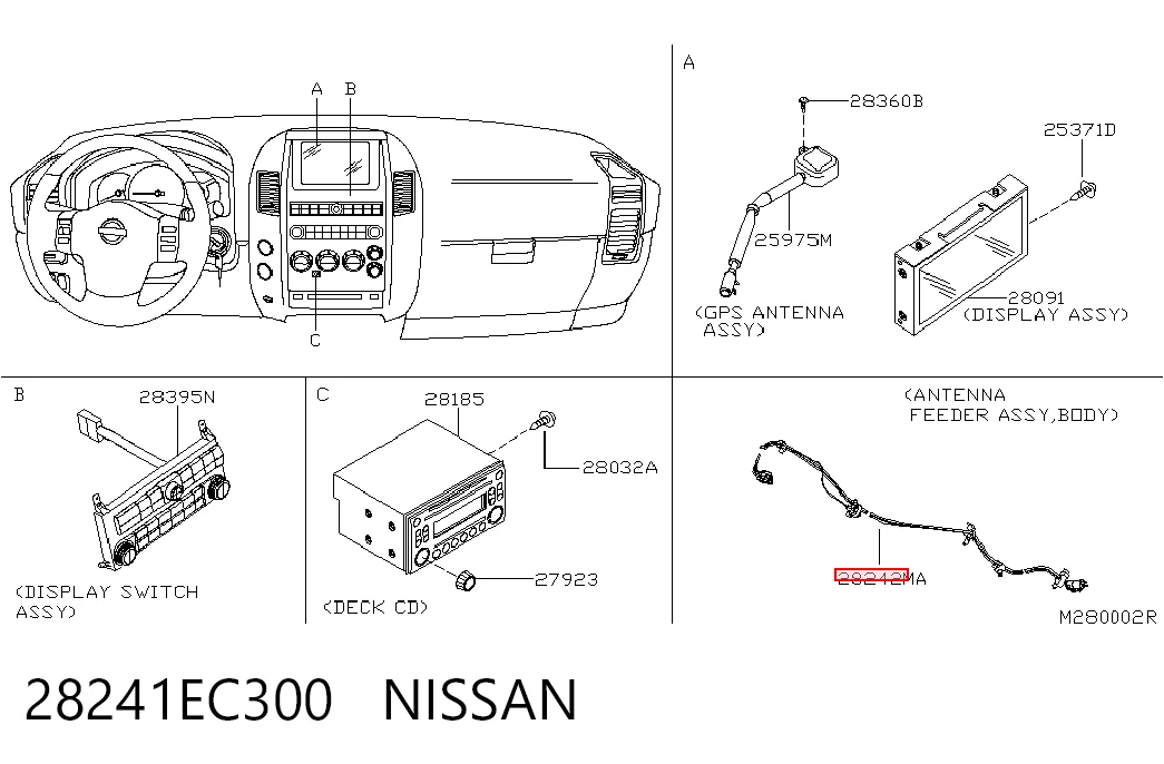 28241EC300 Nissan/Infiniti