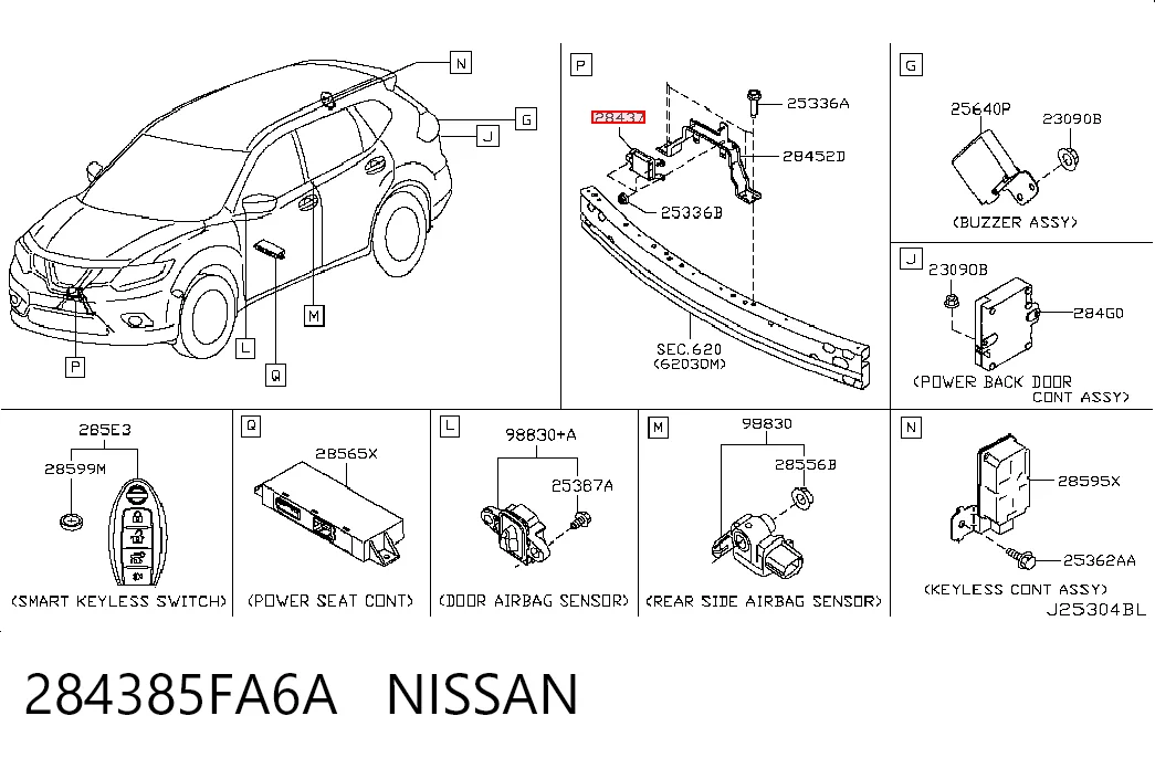 284385FA6A Nissan/Infiniti