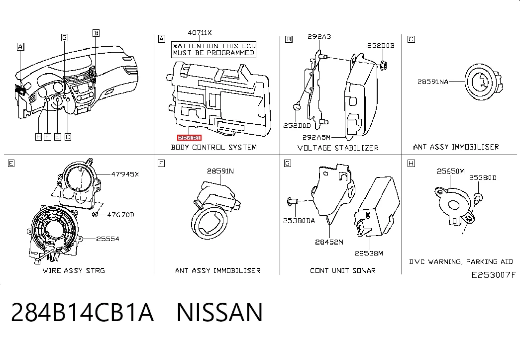 Comprar Módulo de confort Nissan Qashqai II J11 a bajo precio