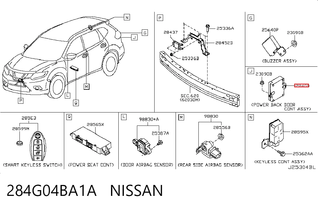 284G04BA1A Nissan/Infiniti