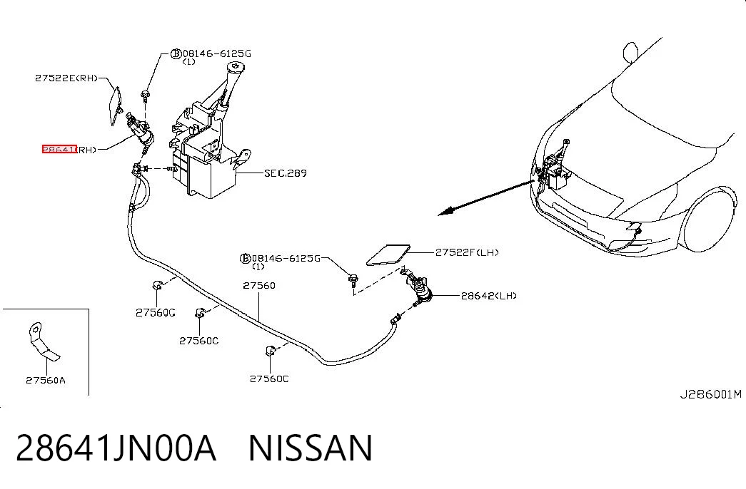28641JN00A Nissan/Infiniti