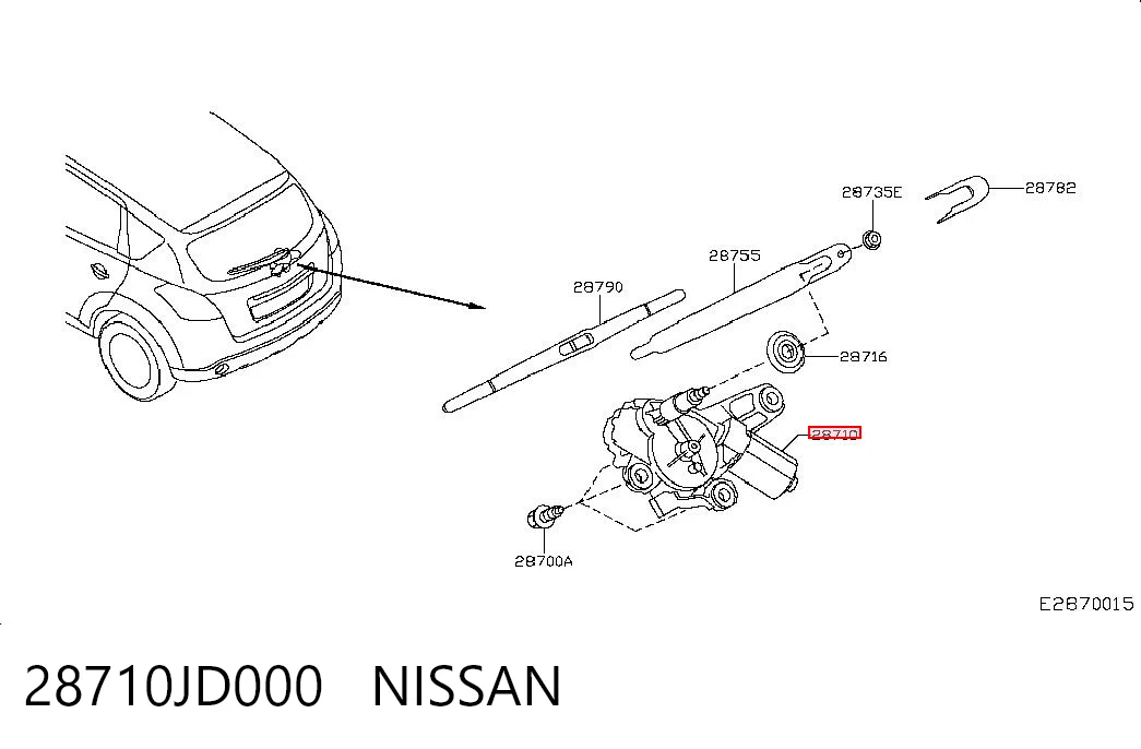28710JD000 Nissan/Infiniti