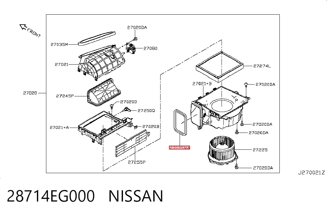 28714EG000 Nissan/Infiniti