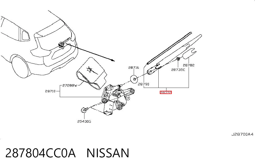 287804CC0A Nissan/Infiniti