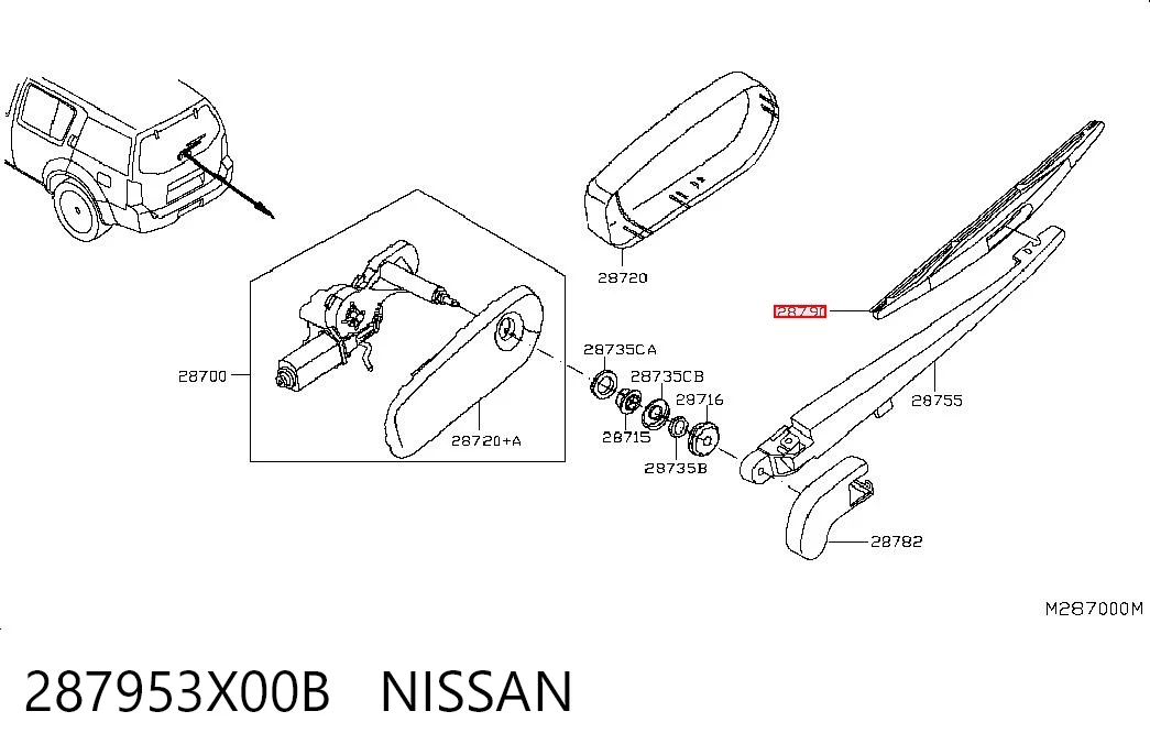 287953X00B Nissan/Infiniti