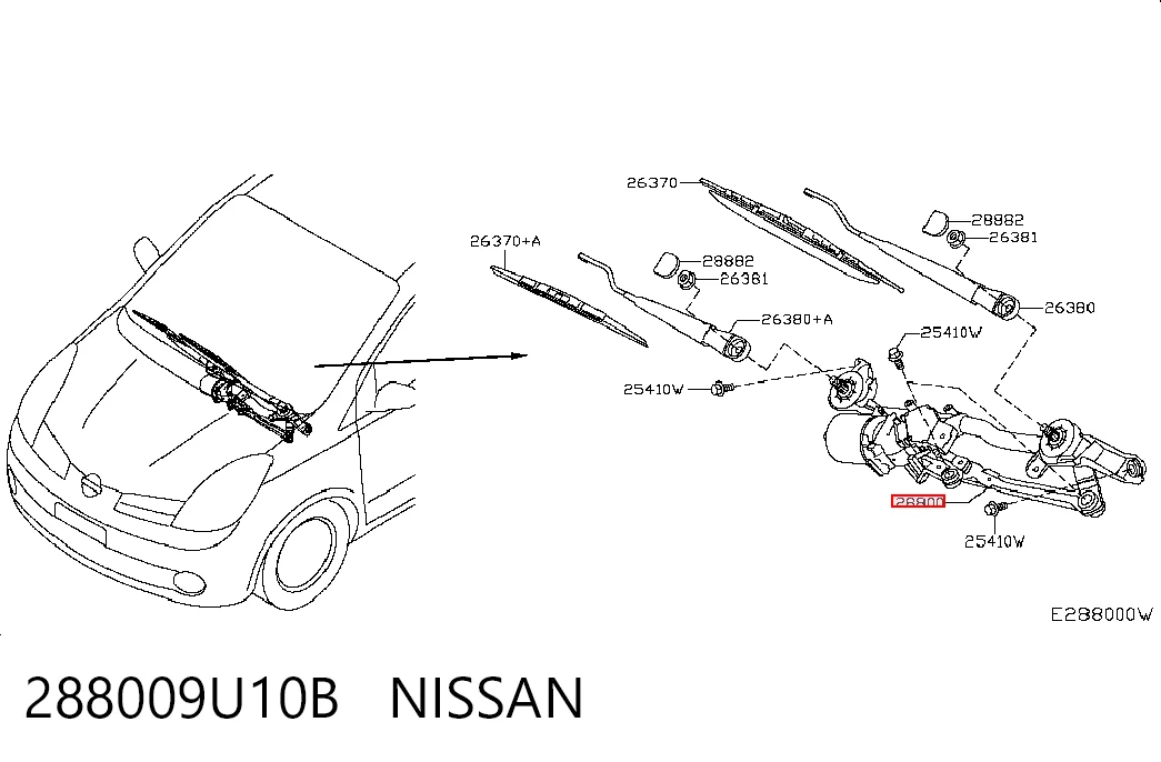 288009U10B Nissan/Infiniti